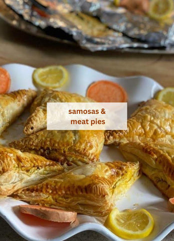 Samosas &amp; Meat Pies