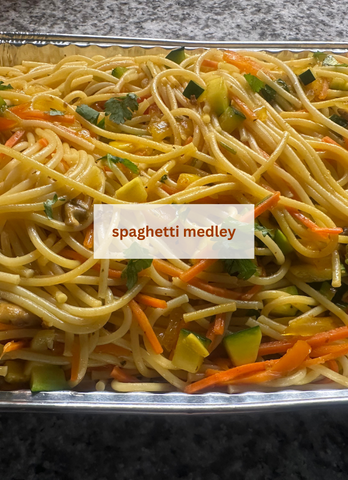 Garden Stir-Fry Spaghetti Medley